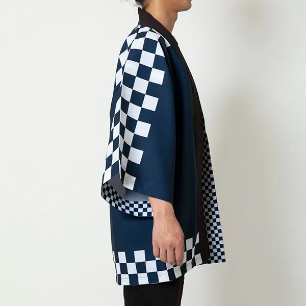 Happi.Tokyo|オリジナルデザインはっぴ(法被)|藍市松#01