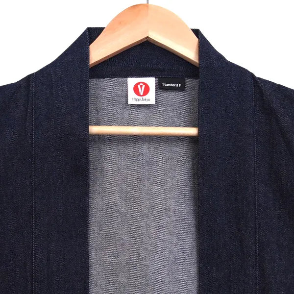 Happi.Tokyo | Denim Happi (Happi Coat) | Indigo Single #01
