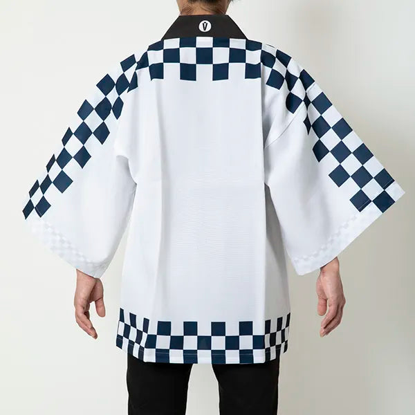 Happi.Tokyo|オリジナルデザインはっぴ(法被)|藍市松#02