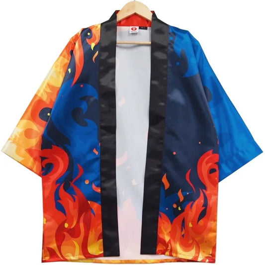 Happi.Tokyo | Original design happi coat | Flame pattern #01