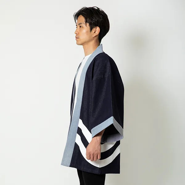 Happi.Tokyo | Denim Happi (Happi Coat) | Indigo Single #02