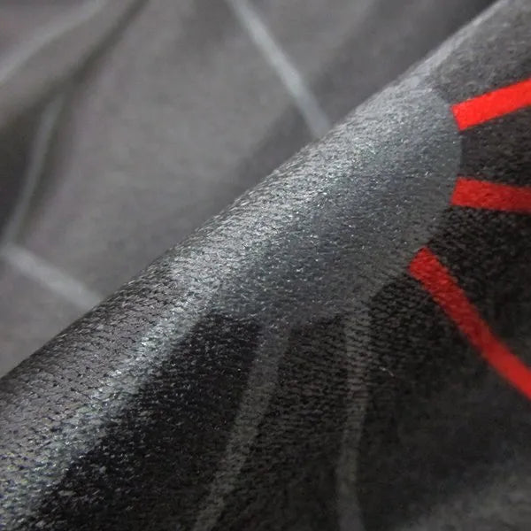 Happi.Tokyo|羽織(はおり)角袖(かくそで)|#02 麻の葉柄 ブラック