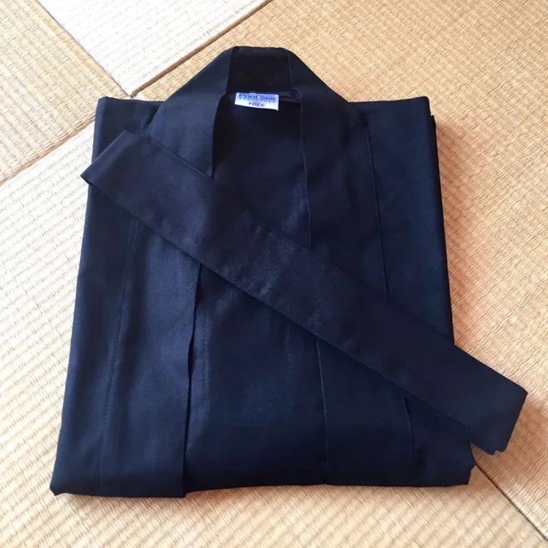 綿無地はっぴ（Print Star）｜ 黒（Black）