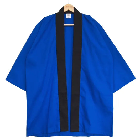 綿無地はっぴ（Print Star）｜ 青（Blue）