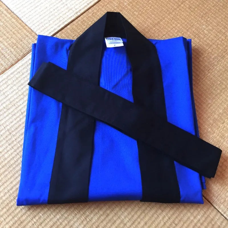 綿無地はっぴ（Print Star）｜ 青（Blue）