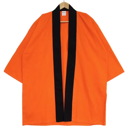 綿無地はっぴ（Print Star）｜ オレンジ（Orange）