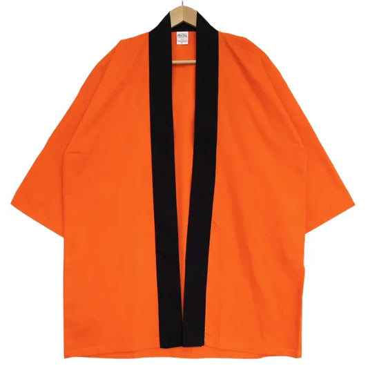 綿無地はっぴ（Print Star）｜ オレンジ（Orange）