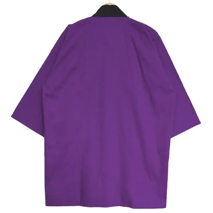綿無地はっぴ（United Athle）｜ 紫（Purple）