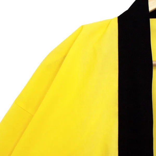 綿無地はっぴ（Print Star）｜ 黄（Yellow）