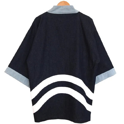 Happi.Tokyo | Denim Happi (Happi Coat) | Indigo Single #02