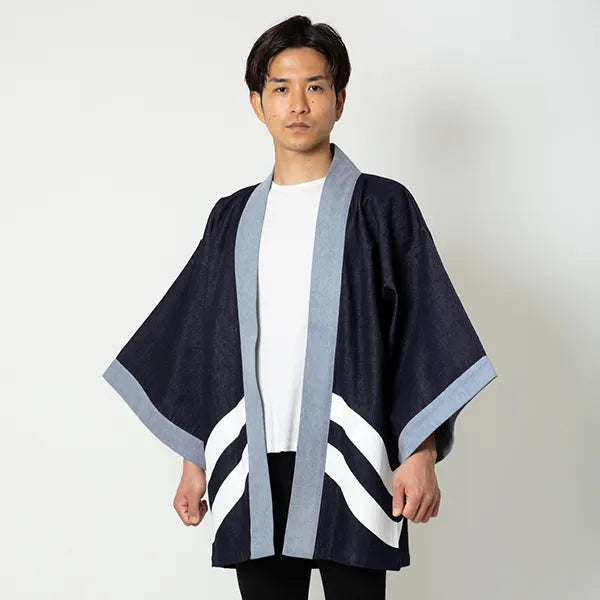 Happi.Tokyo | Denim Happi (Happi Coat) | Indigo Single #02