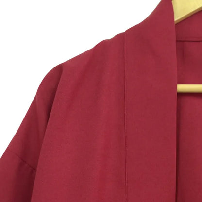 Happi.Tokyo | Ayaori Happi (Happi Coat) | Plain - Wine Red -