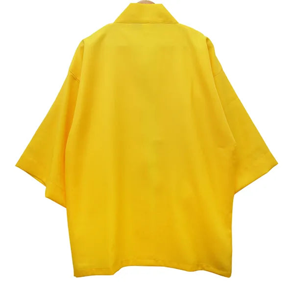 Happi.Tokyo | Ayaori Happi (Happi Coat) | Plain - Yellow -