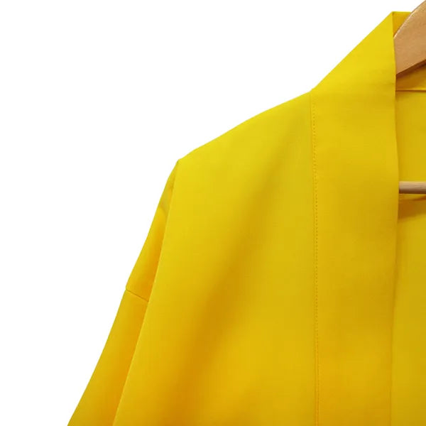 Happi.Tokyo | Ayaori Happi (Happi Coat) | Plain - Yellow -