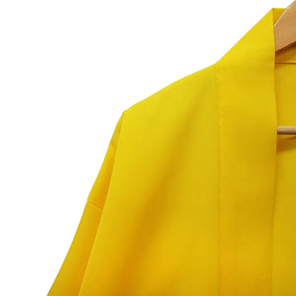 Happi.Tokyo | Ayaori Happi (Happi Coat) | Plain - Yellow -