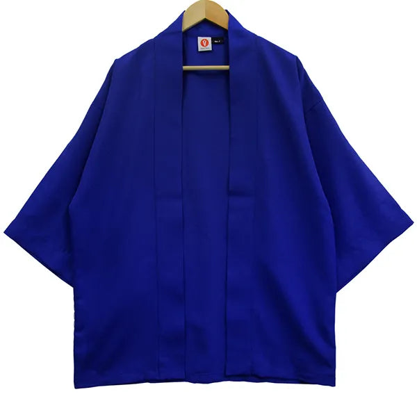Happi.Tokyo｜綾織（あやおり）はっぴ（法被）｜無地 -ロイヤルブルー（Royal Blue）-
