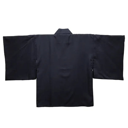 Happi.Tokyo｜羽織（はおり）角袖（かくそで）｜無地 -ネイビー（Navy）-
